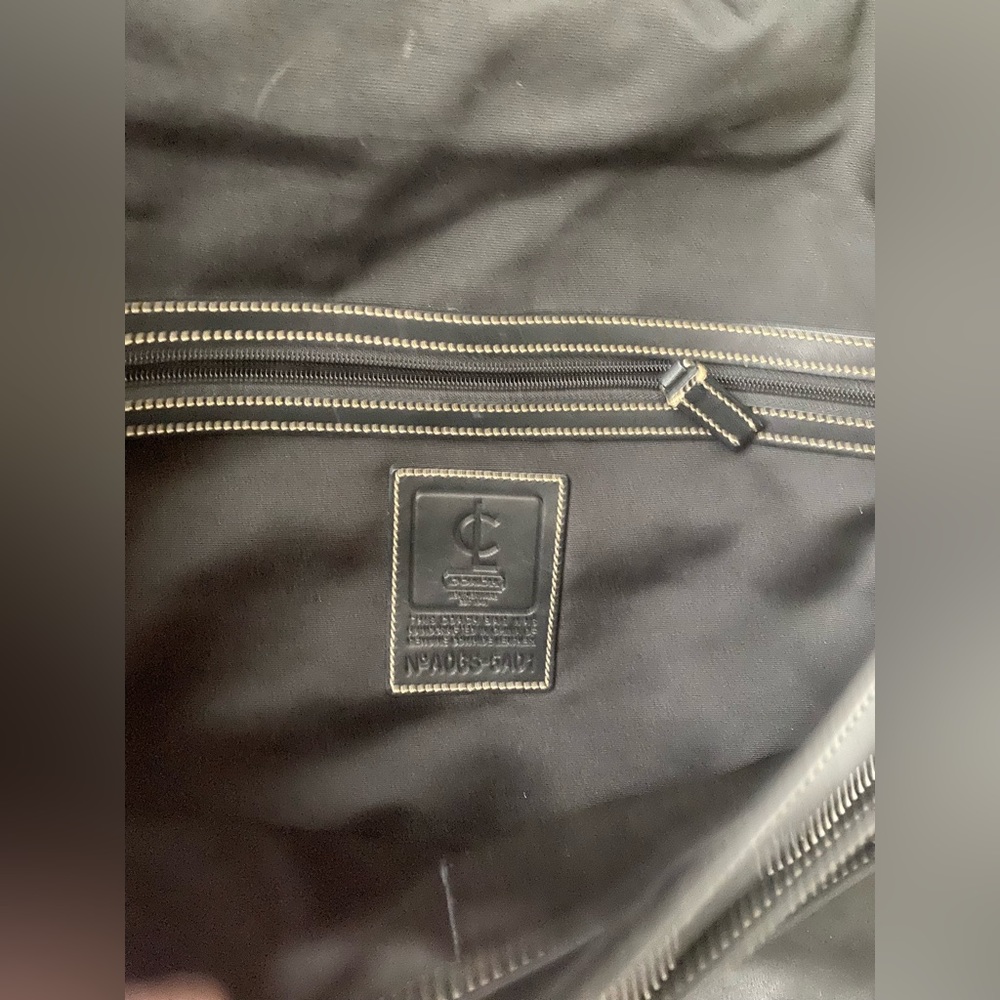 Authentic Coach - Leather Computer Bag - image 2